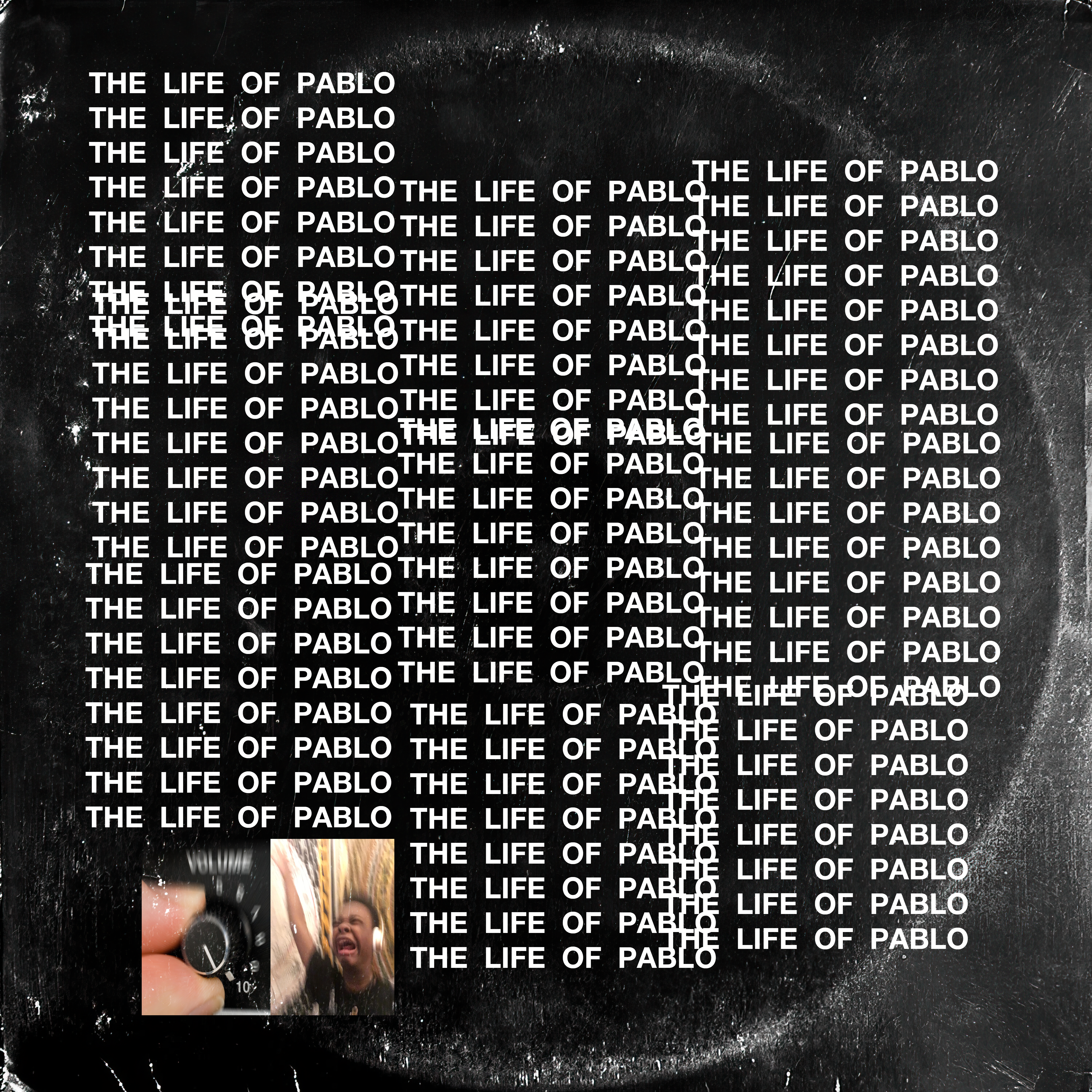 alternate cover for kanye west's the life of pablo clean version